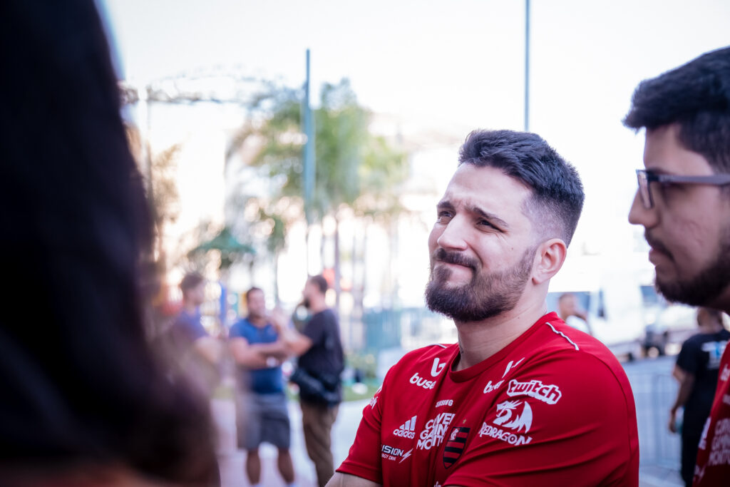 brTT no intervalo dos jogo da grande final do CBLOL 2019