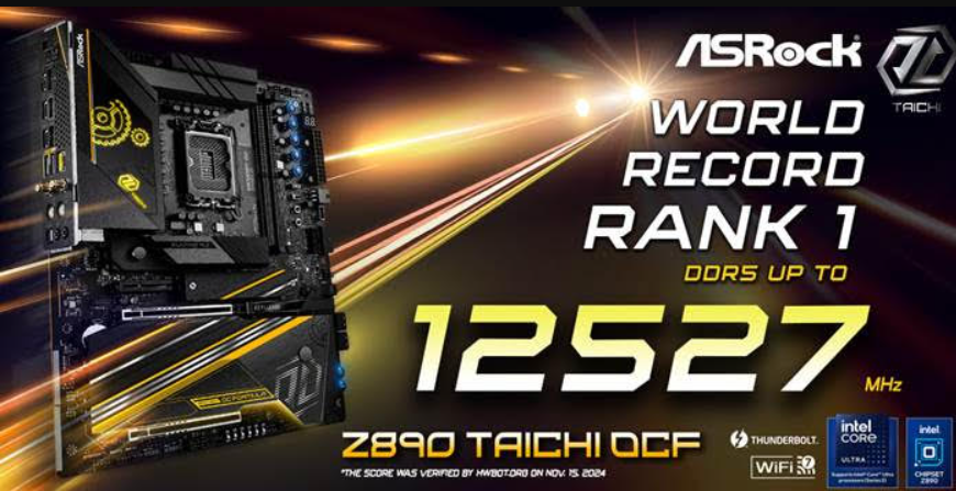Overclocker quebra recorde em DDR5 sem uso de resfriamento especializado, confira 1 ASRock