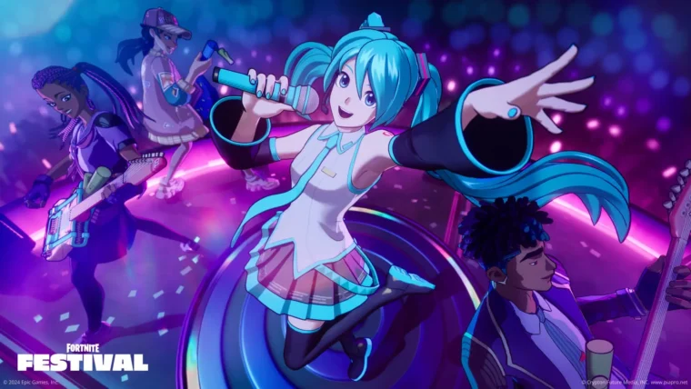 Fortnite: Hatsune Miku tem cosméticos divulgados