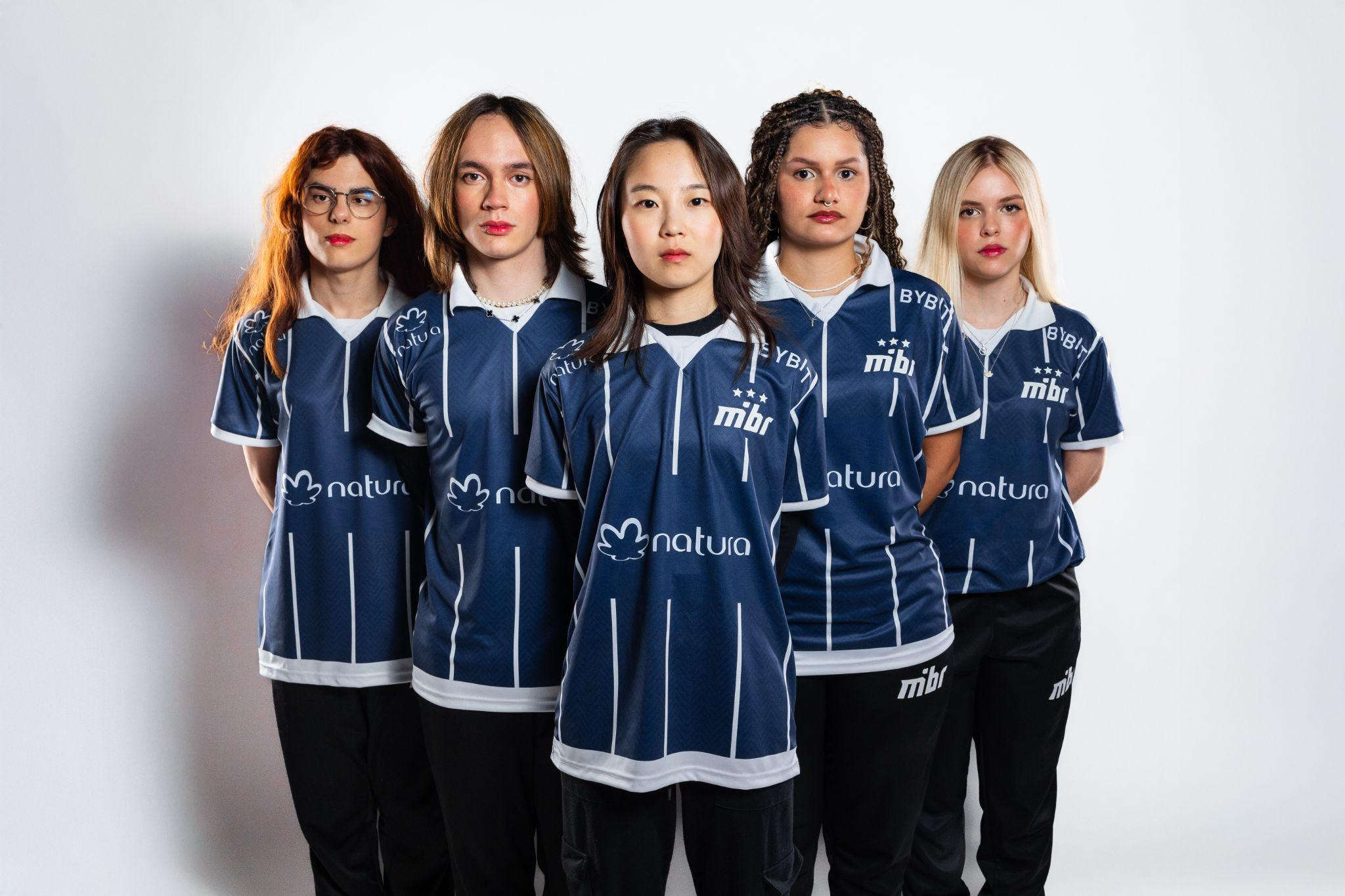 jogadoras do time inclusivo de VALORANT do MIBR