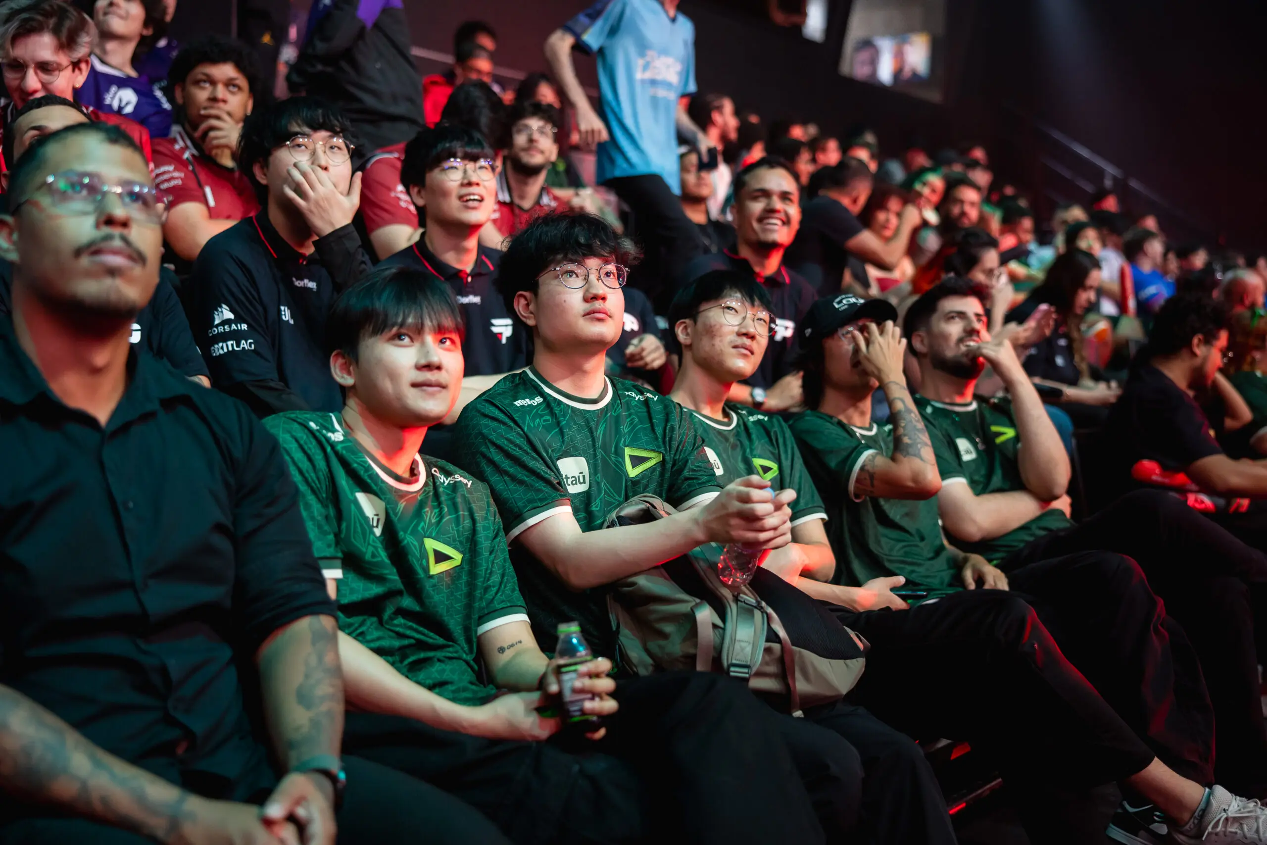 equipe de LoL da LOUD que disputa a LTA Sul 2025