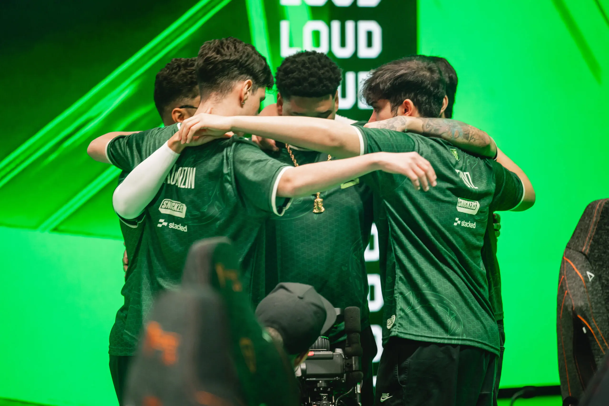 jogadores da LOUD no VCT Americas Kickoff