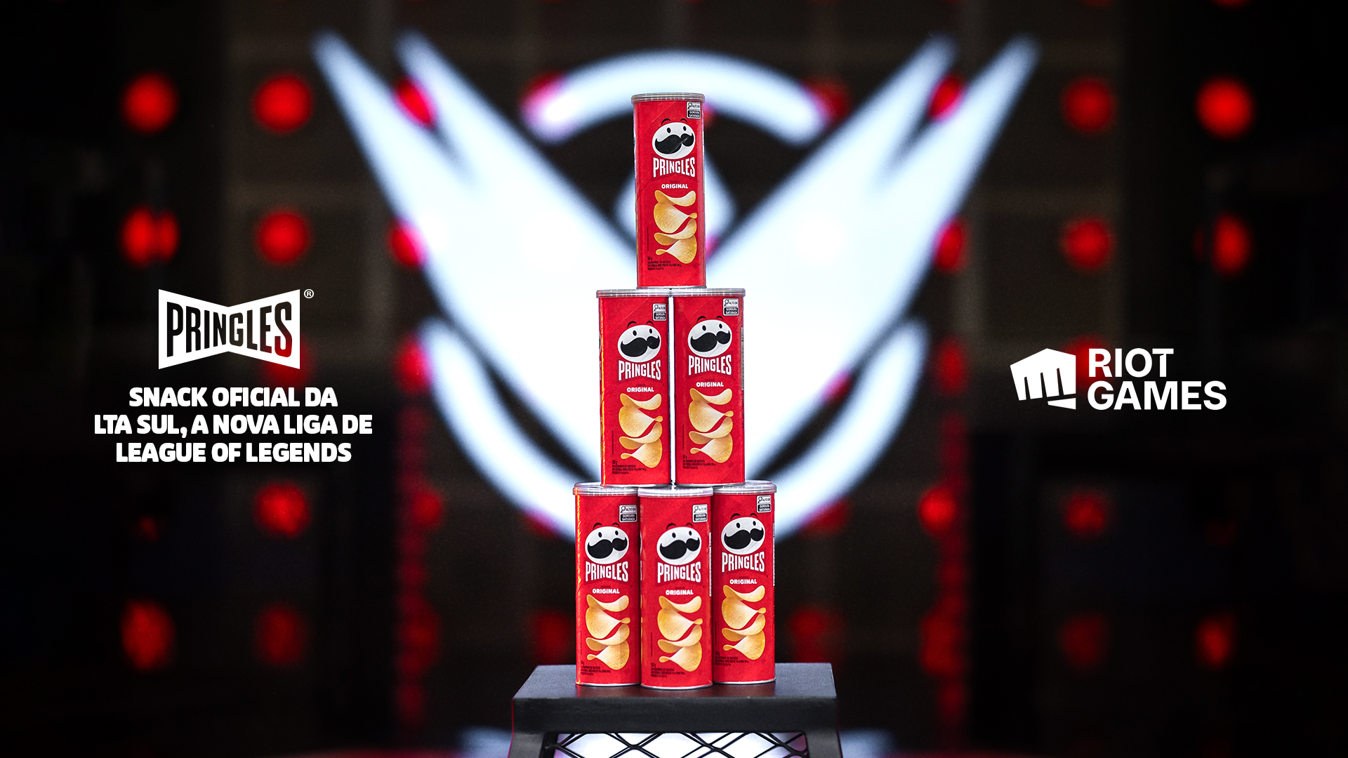 nova parceira da LTA Sul, Pringles