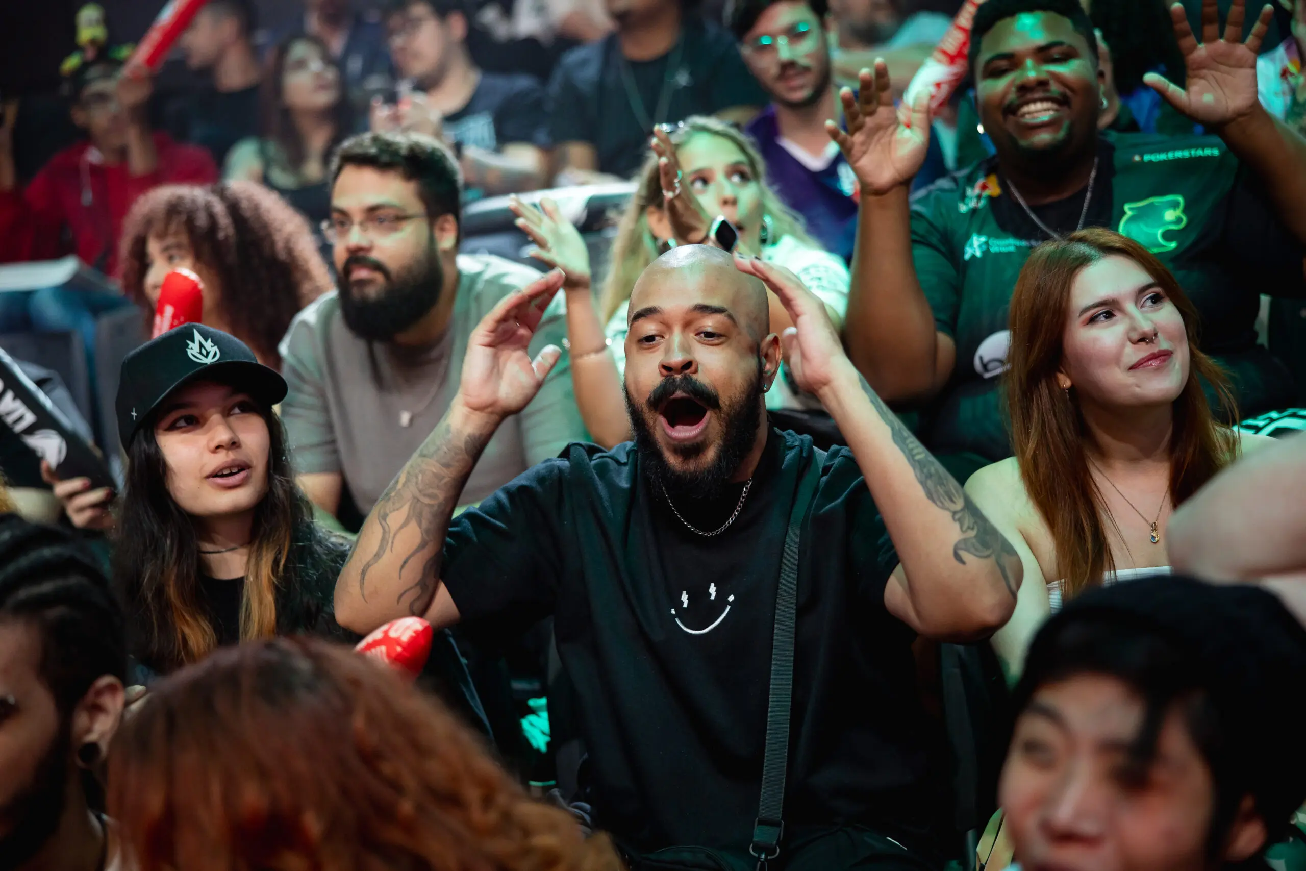 público da LTA Sul, campeonato de LoL