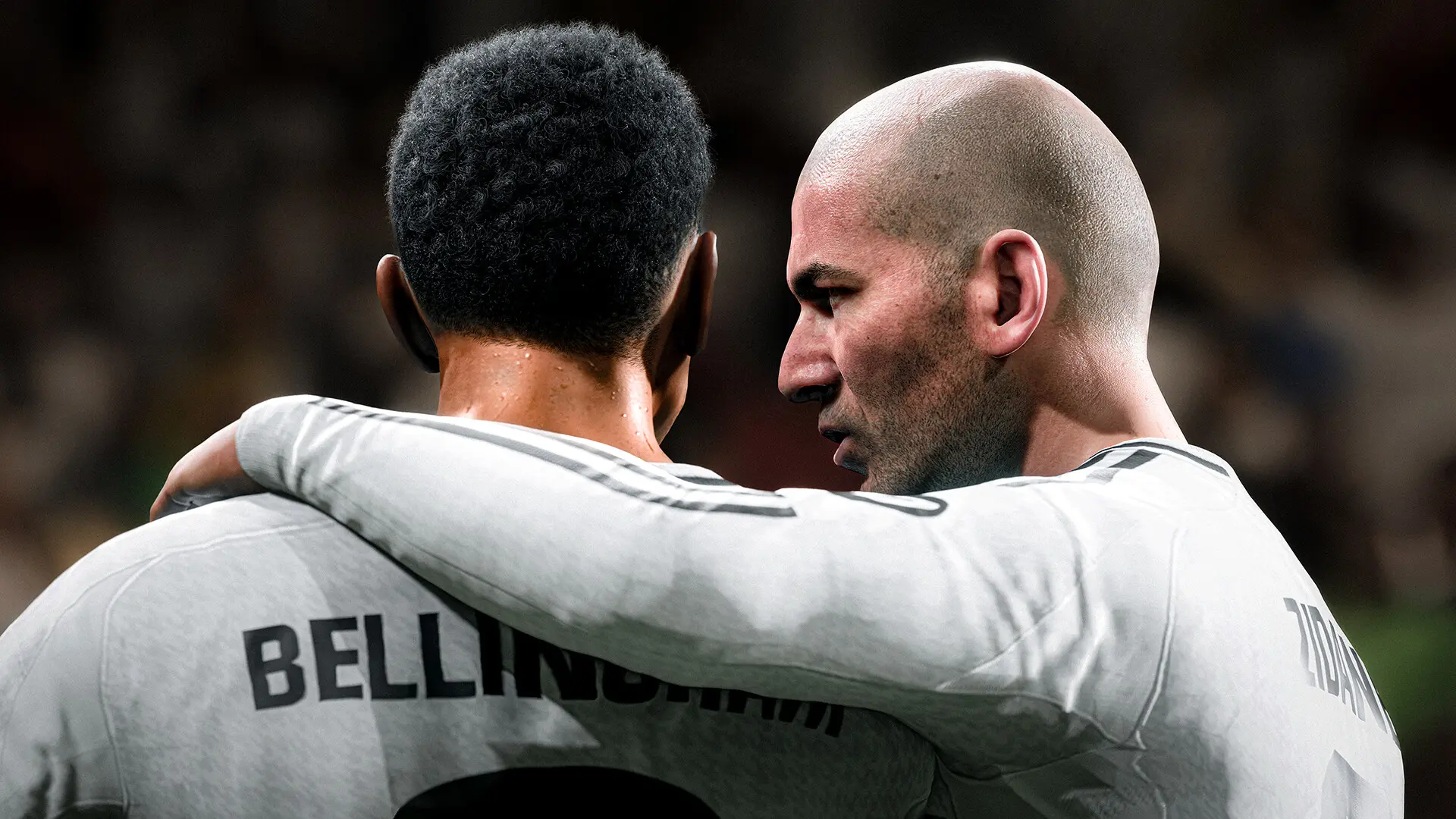 bellingham e zidane no ea fc 25