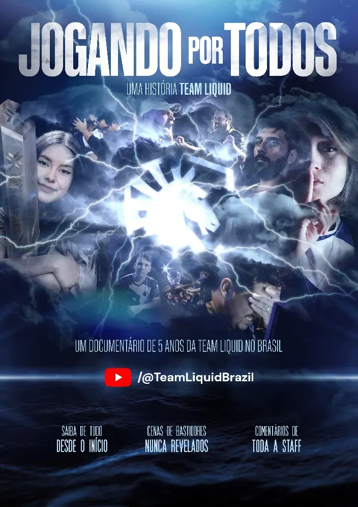 poster do documentário dos 5 anos da TL