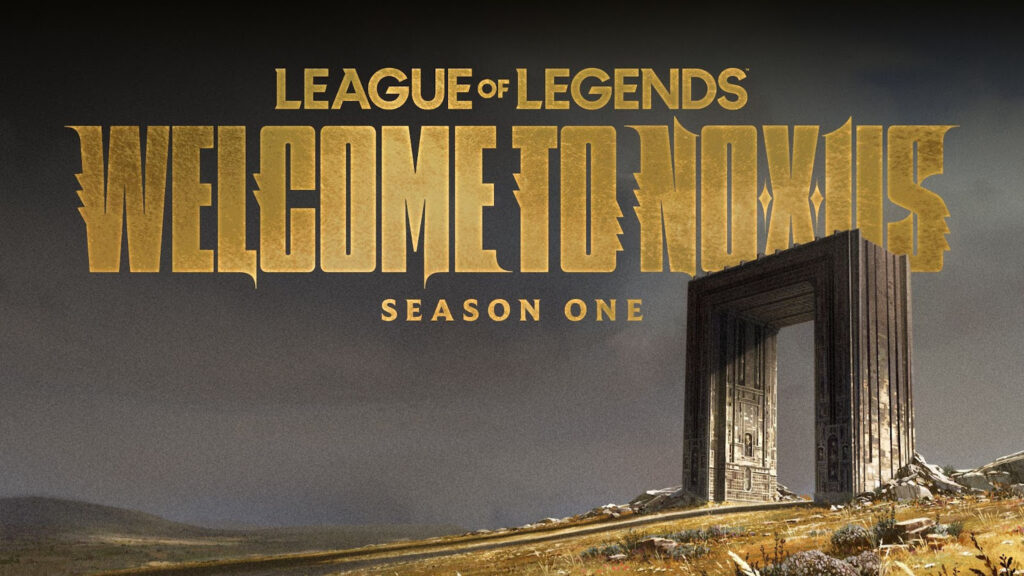 título da nova temporada de LoL, dominação de Noxus