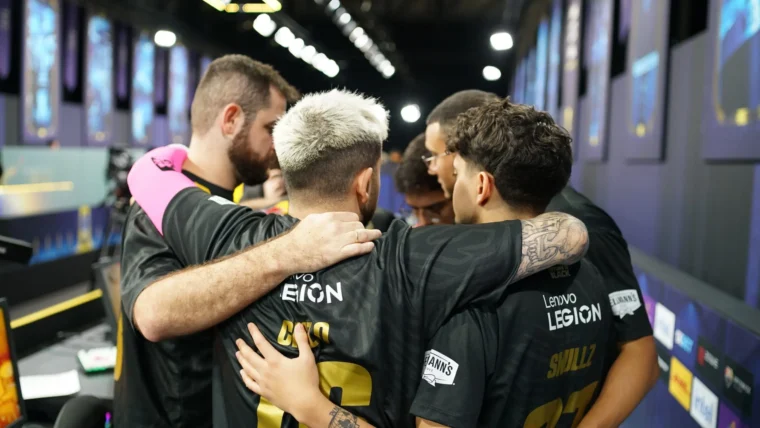 time da FURIA que disputa a ESL Pro League S21