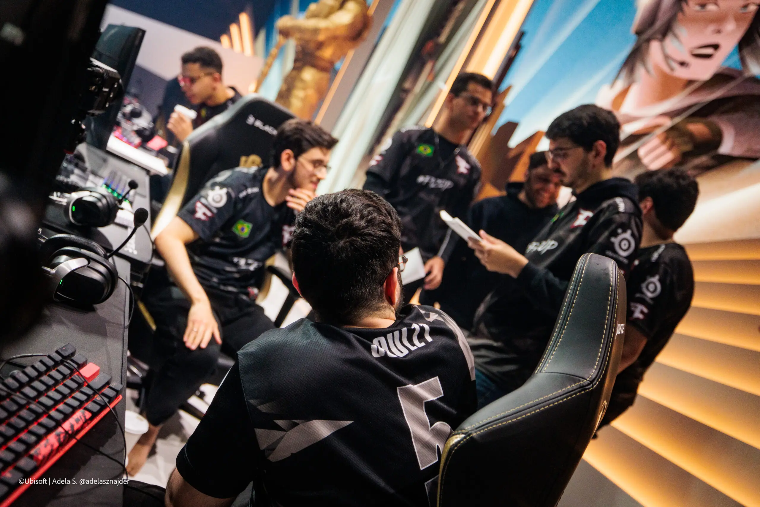 jogadores da FaZe que disputou o Six Invitational
