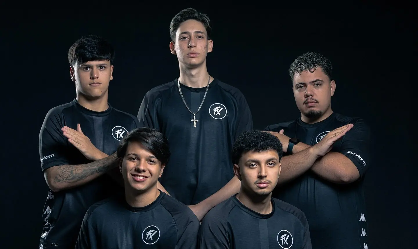 time de FF do Fluxo na C.O.P.A. Free Fire