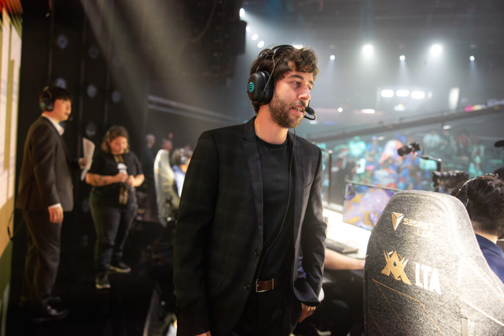 coach Swiffer da Team Liquid que disputa a LTA
