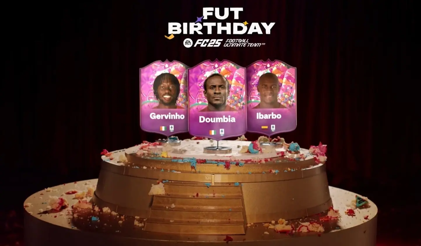 EA FC: Lendário trio está de volta no FUT Birthday, promoção de aniversário do jogo