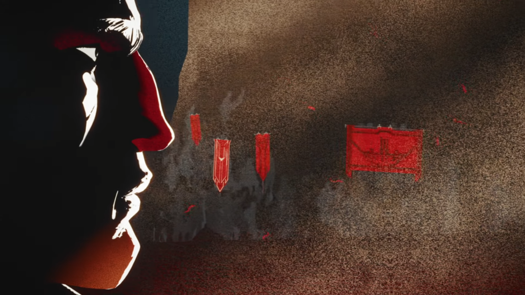 print da nova animação de LoL da Riot Games