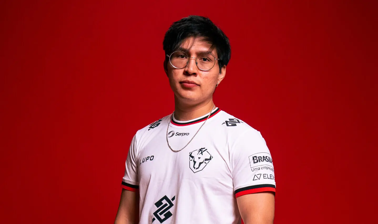 Ganks, jogador do Fluxo W7M que disputa a LTA Sul