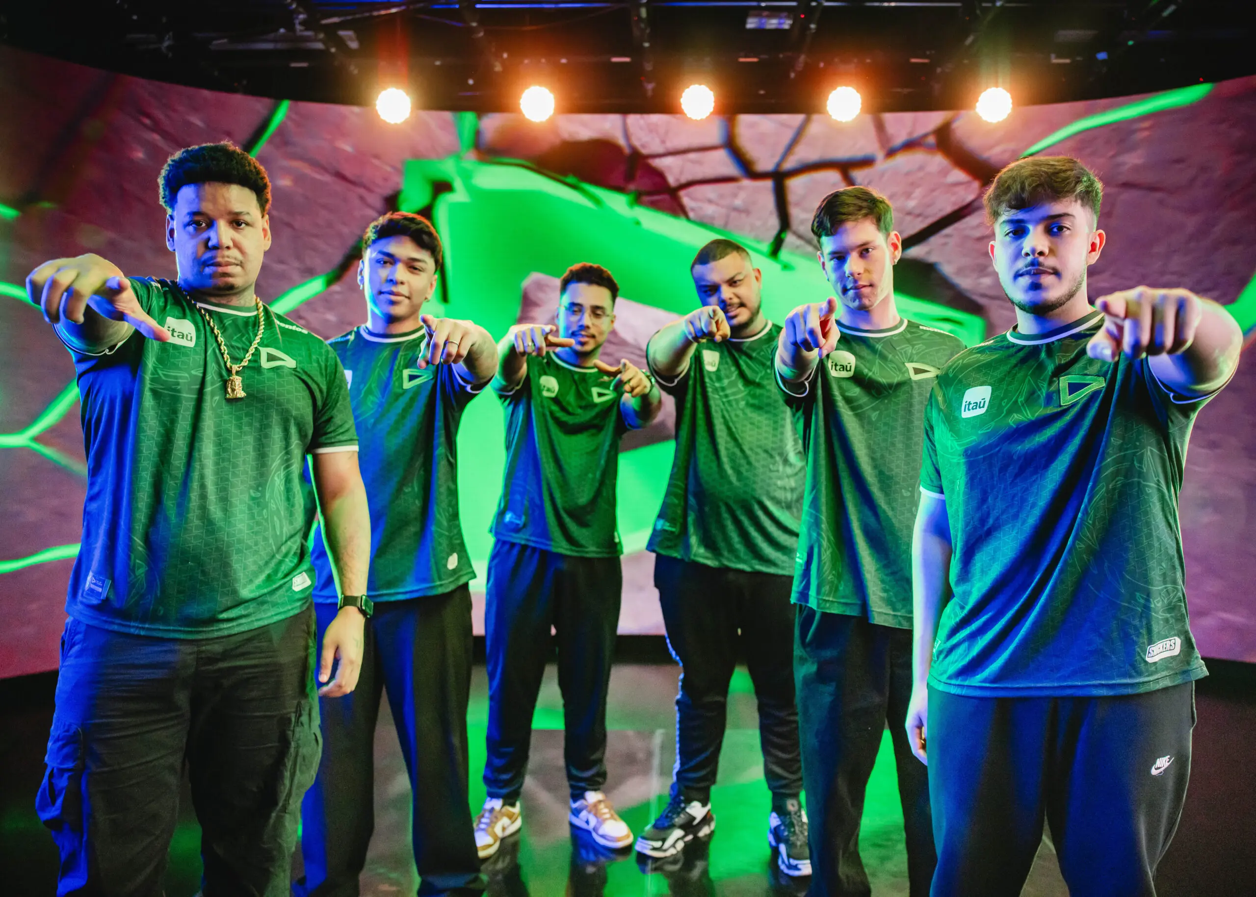 time de VALORANT da LOUD que disputa o VCT Americas