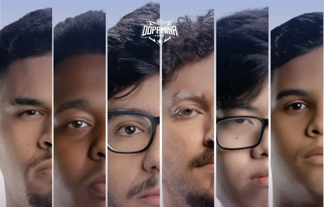 Circuitão LoL: Ex-exódia se despede de competitivo com vitória 1 micao e os jogadores da Dopamina e-Sports que disputam o Circuitão