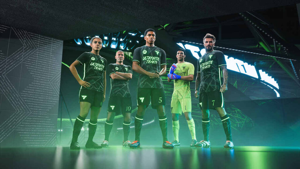 cinco jogadores na espera para jogar o modo rush no ea fc 25