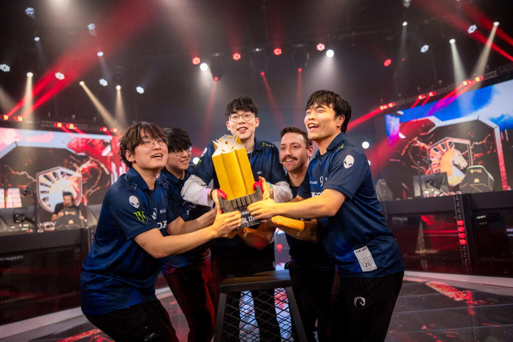 time da Team Liquid que é campeã da LTA