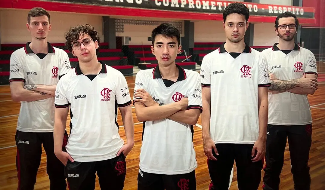 Flamengo Esports que disputa o Circuito Desafiante