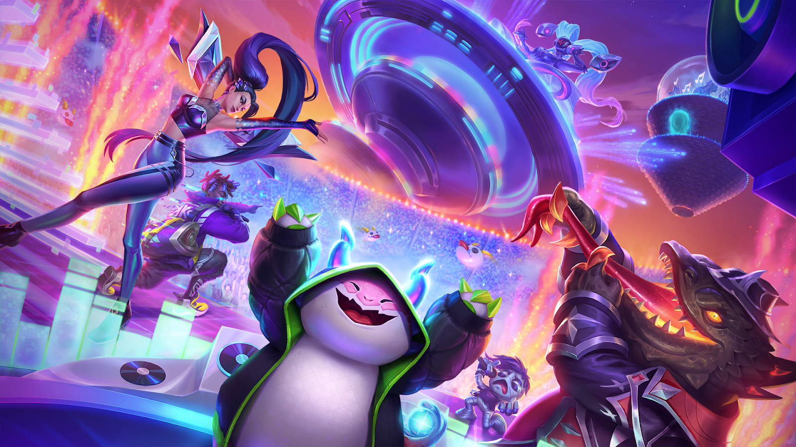 imagem ilustrativa do set 10 de TFT