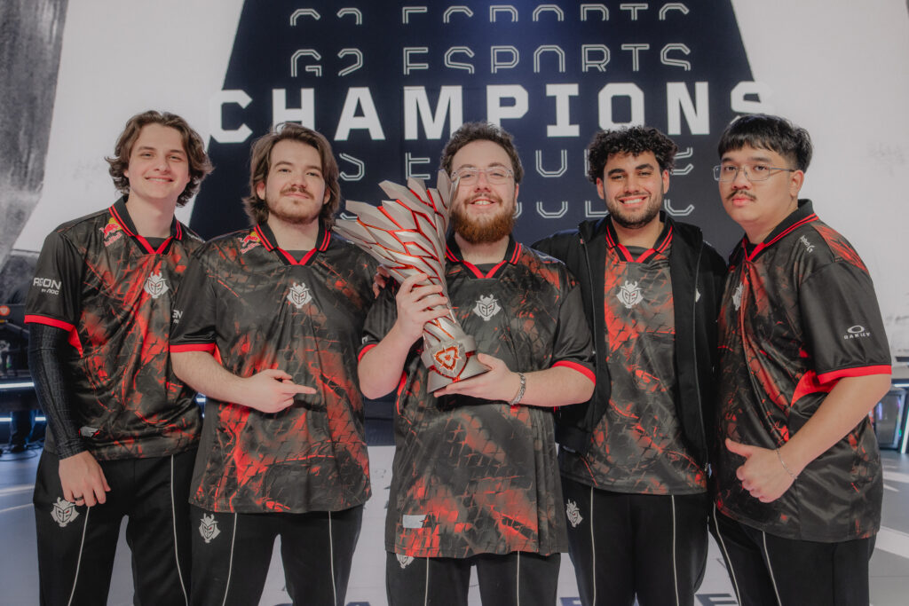 Time de VALORANT da G2 campeã