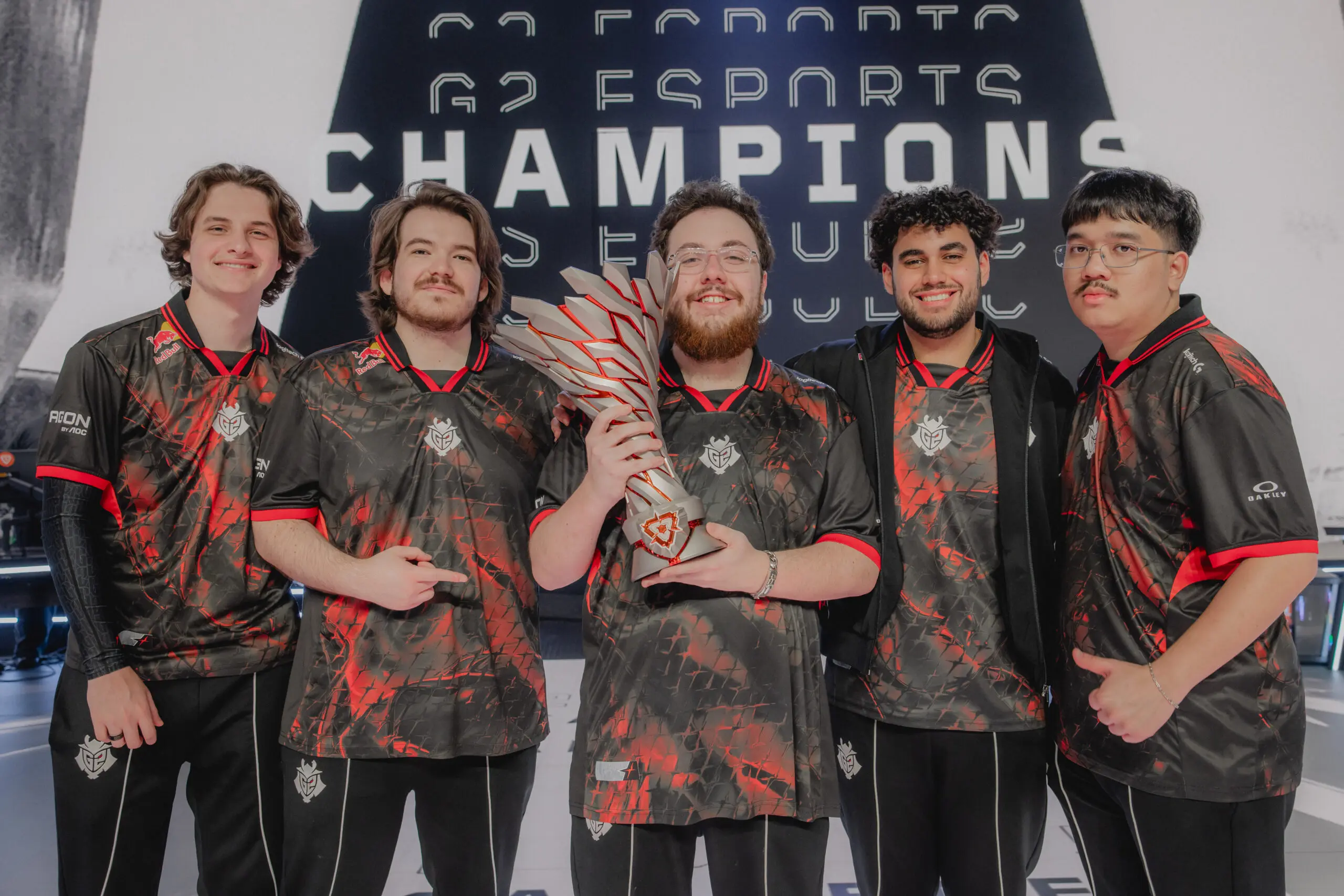 Time de VALORANT da G2 campeã