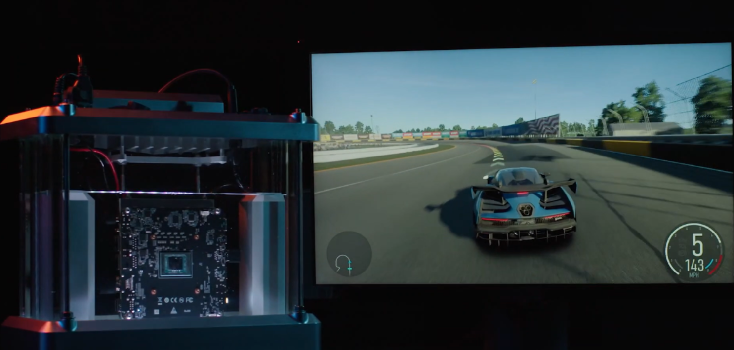 Microsoft cria fluido com IA e roda Forza em PC mergulhado para provar que funciona 1 Microsoft