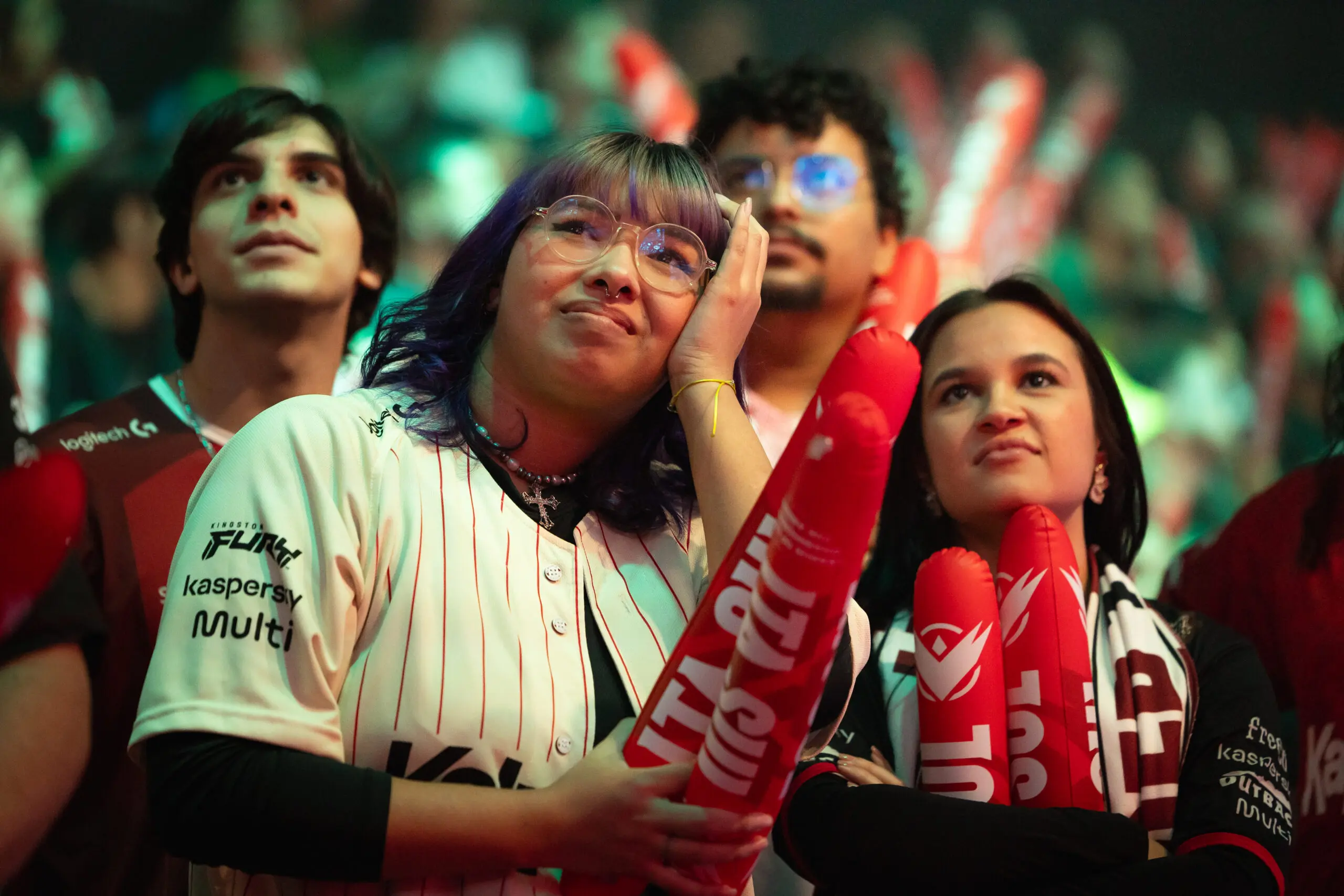 Torcida da RED que disputa a LTA Sul