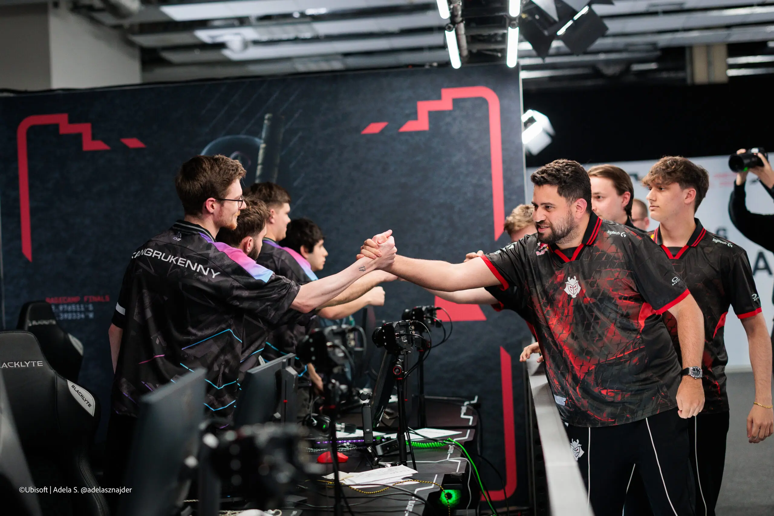 time de R6 da G2 Esports que disputa o RELOAD