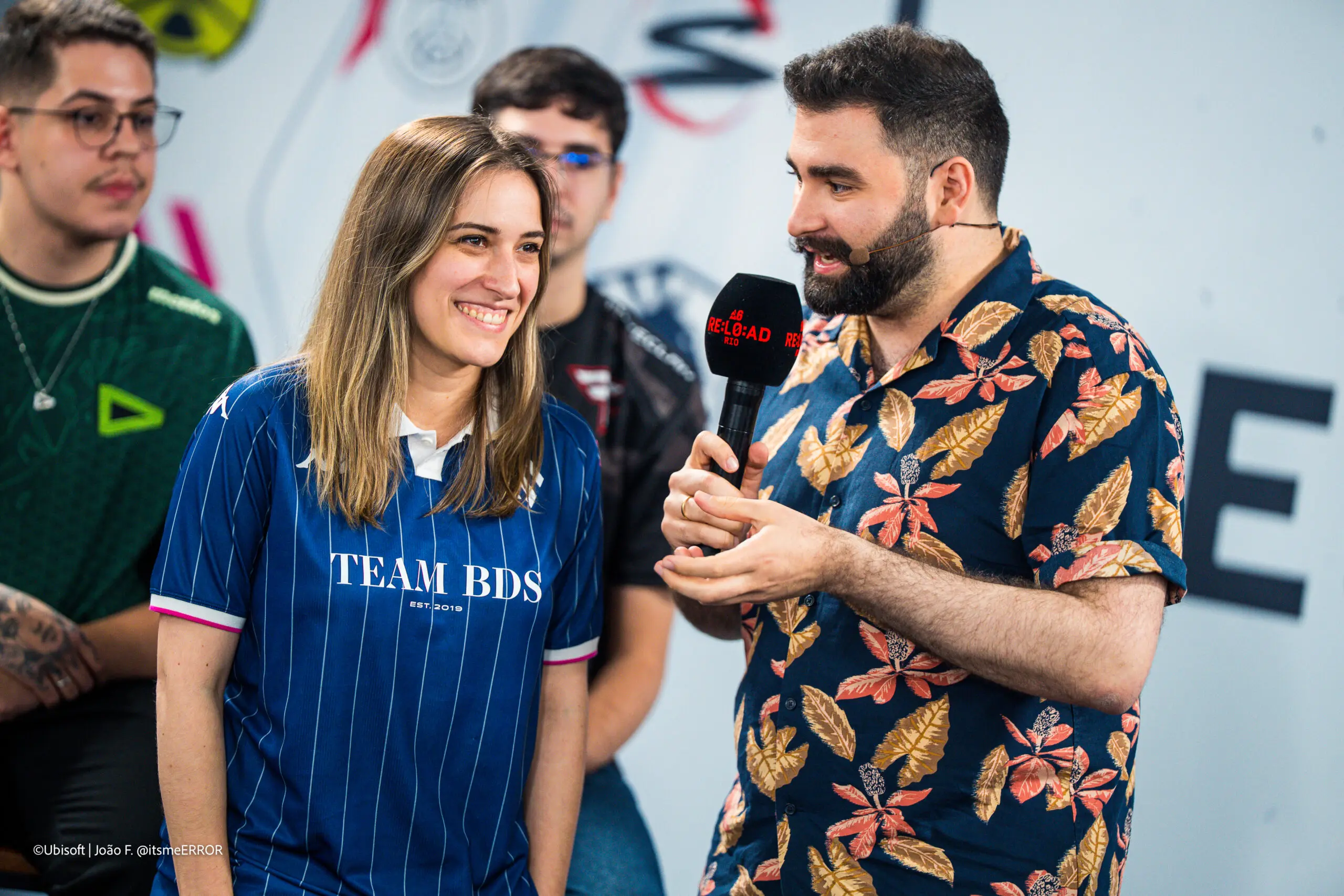 Técnica do Team BDS no RELOAD, campeonato de R6