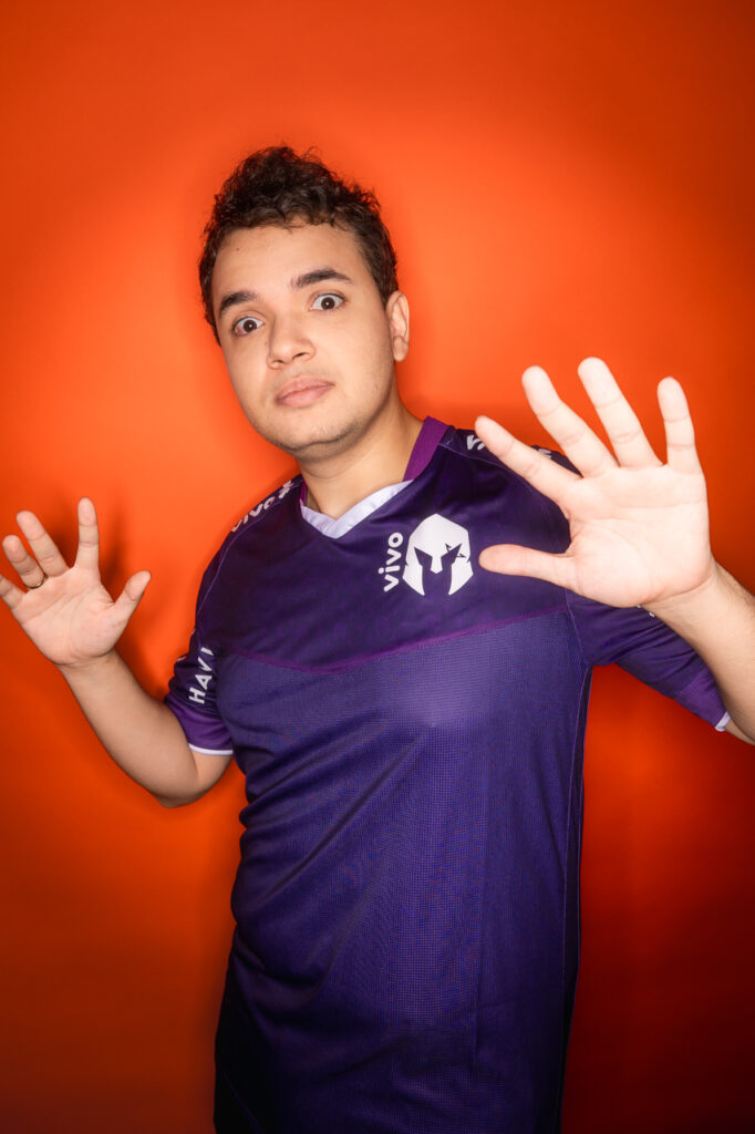 jogador da VKS que disputa o Circuitão