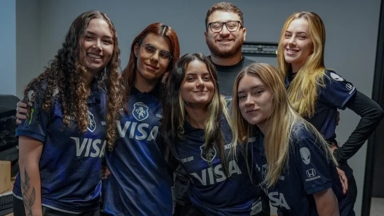 Time de VALORANT inclusivo da Team Liquid Visa.