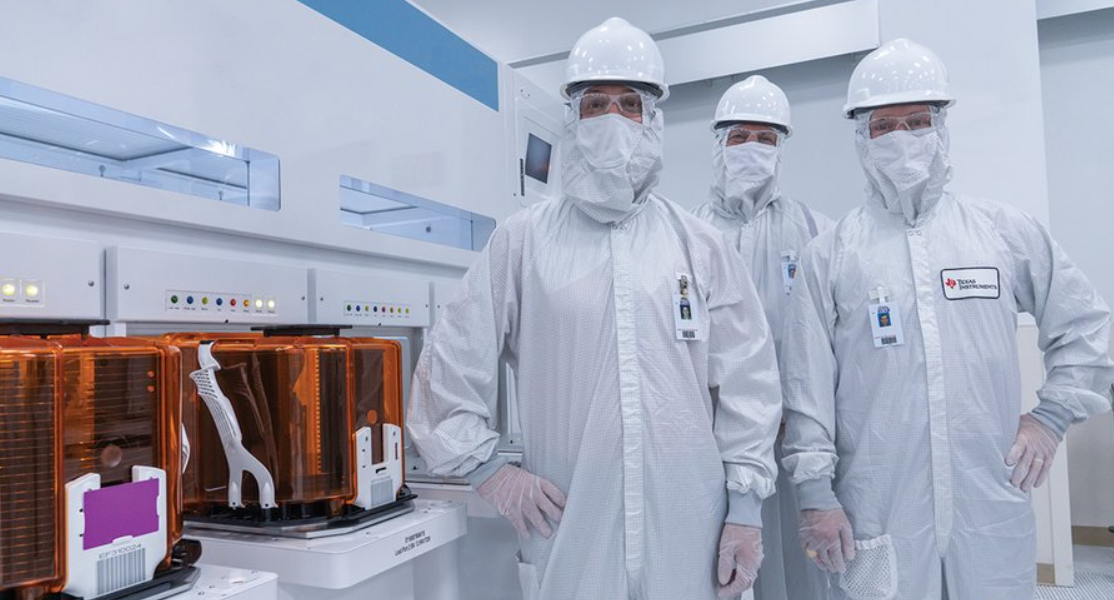 Nova era dos chips nos EUA: Gigante anuncia investimento recorde de US$60 bilhões 1 Texas Instruments