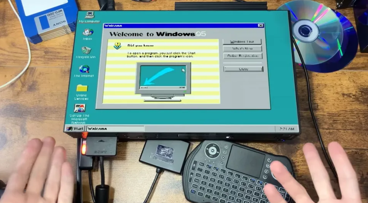 Youtuber faz PlayStation 2 virar PC de 1995: veja o que acontece 1 PS2