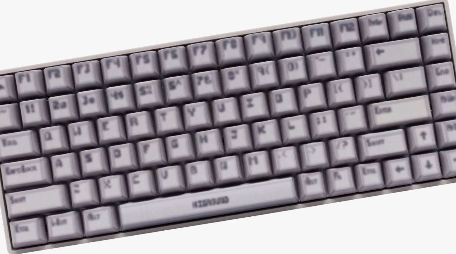 Conheça o novo teclado que imita jogos 3D antigos com texturas pixeladas 1 Teclado