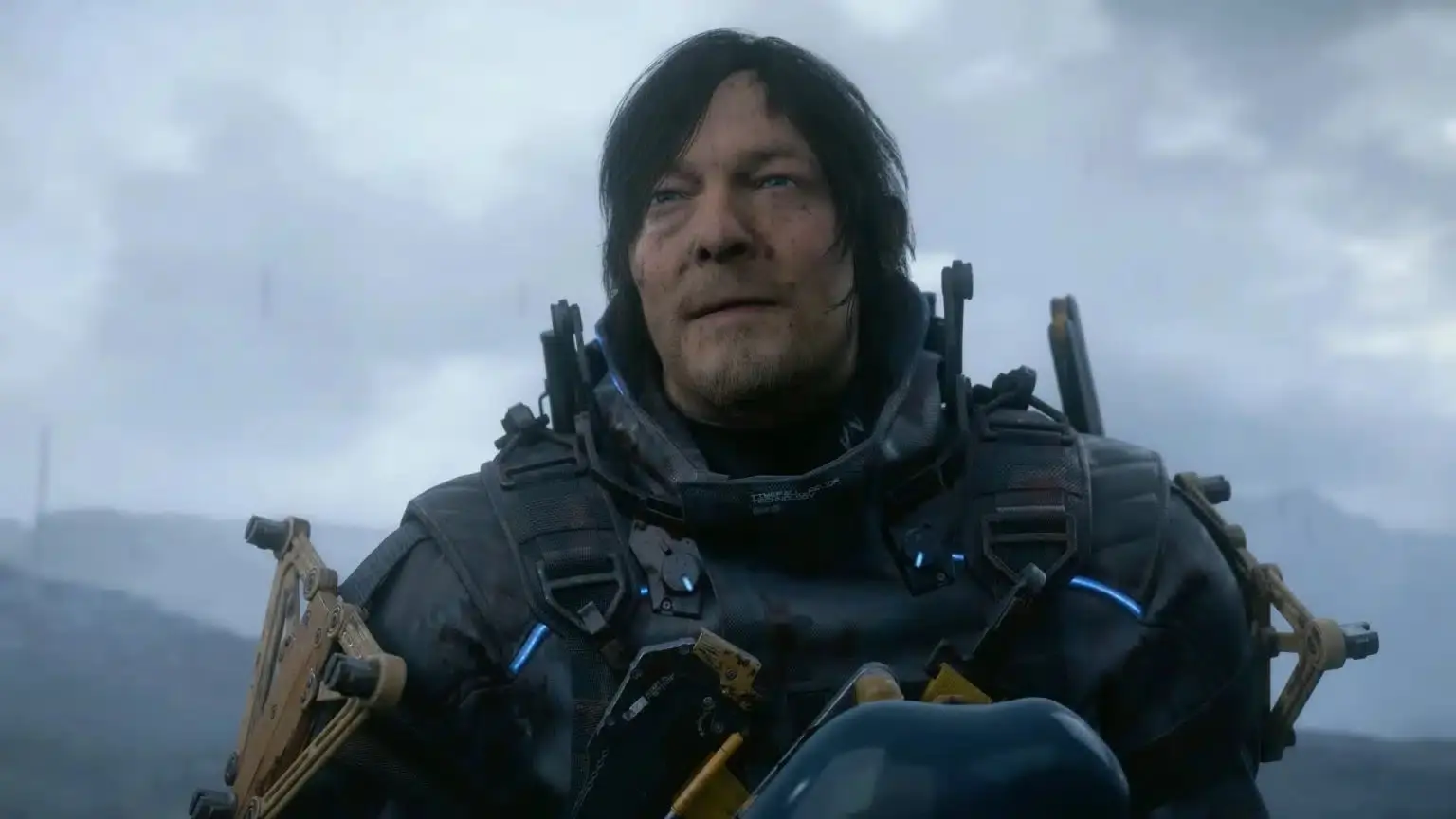 Sam, personagem principal de Death Stranding