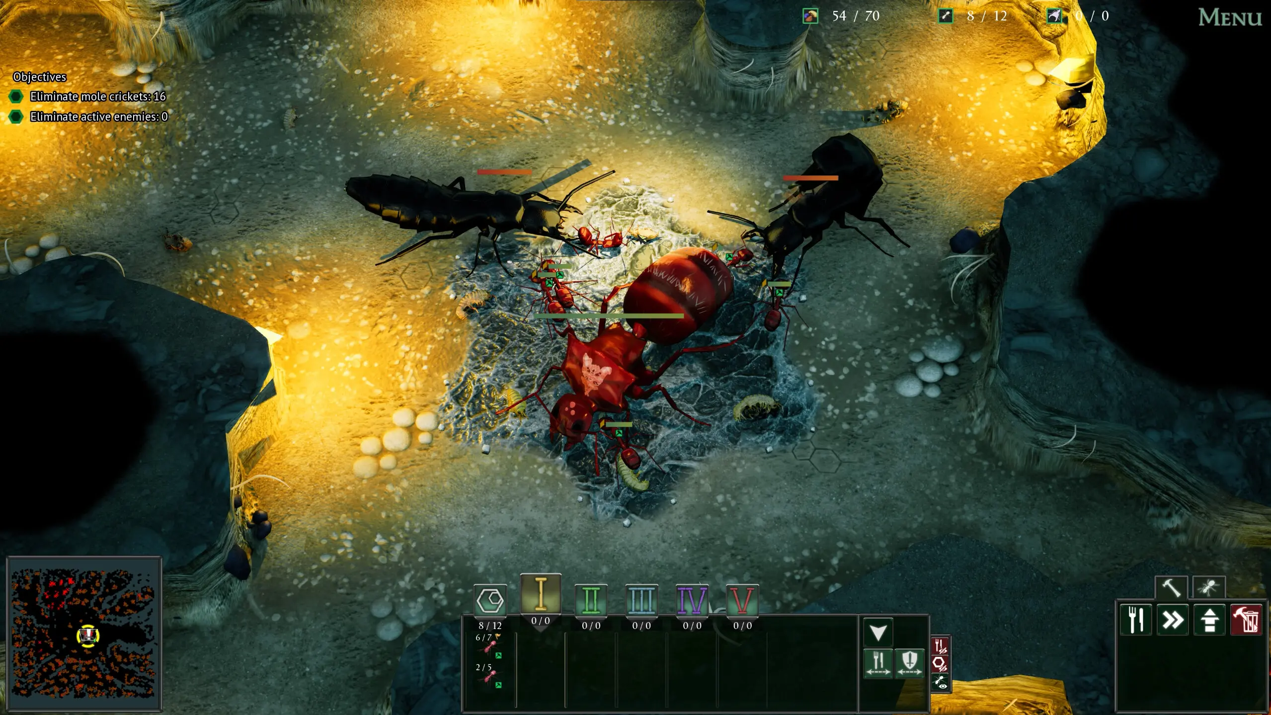 Empires of the Undergrowth: Requisitos para se tornar uma formiga
