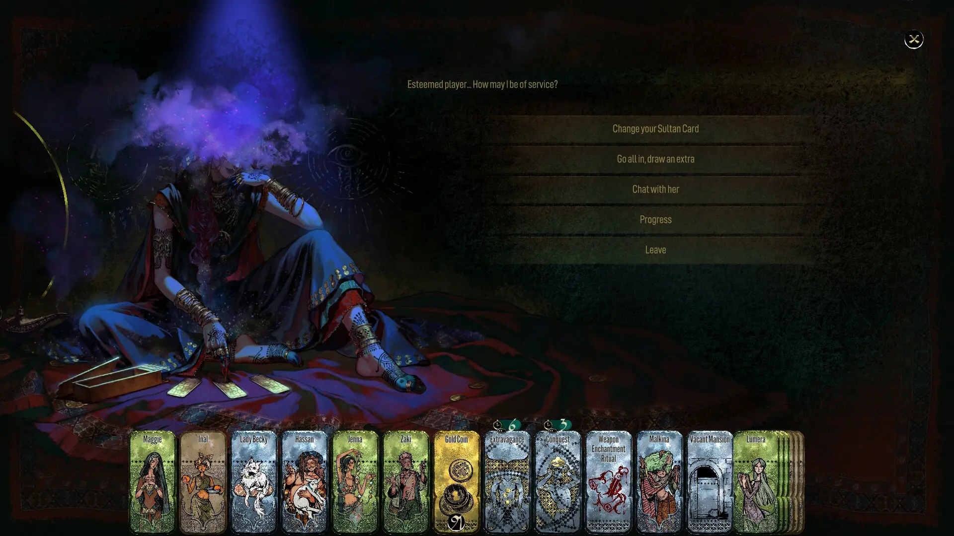 Confira Requisitos para o recente lançamento Sultan's Game, novo jogo de cartas da Steam 1 Confira Requisitos para o recente lançamento Sultan’s Game, novo jogo de cartas da Steam