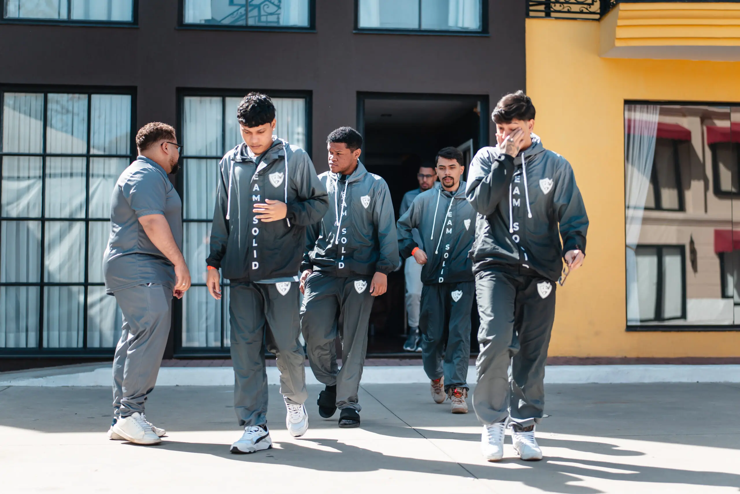 Equipe de Free Fire da Team Solid em 2025