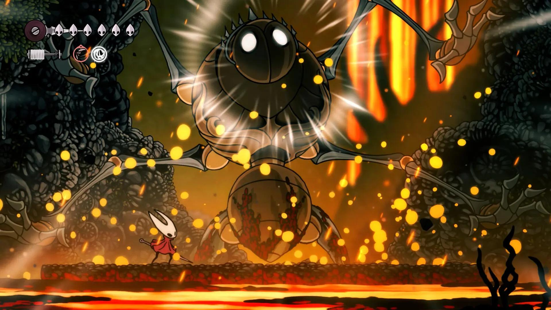 Cenário de Hollow Knight: Silksong