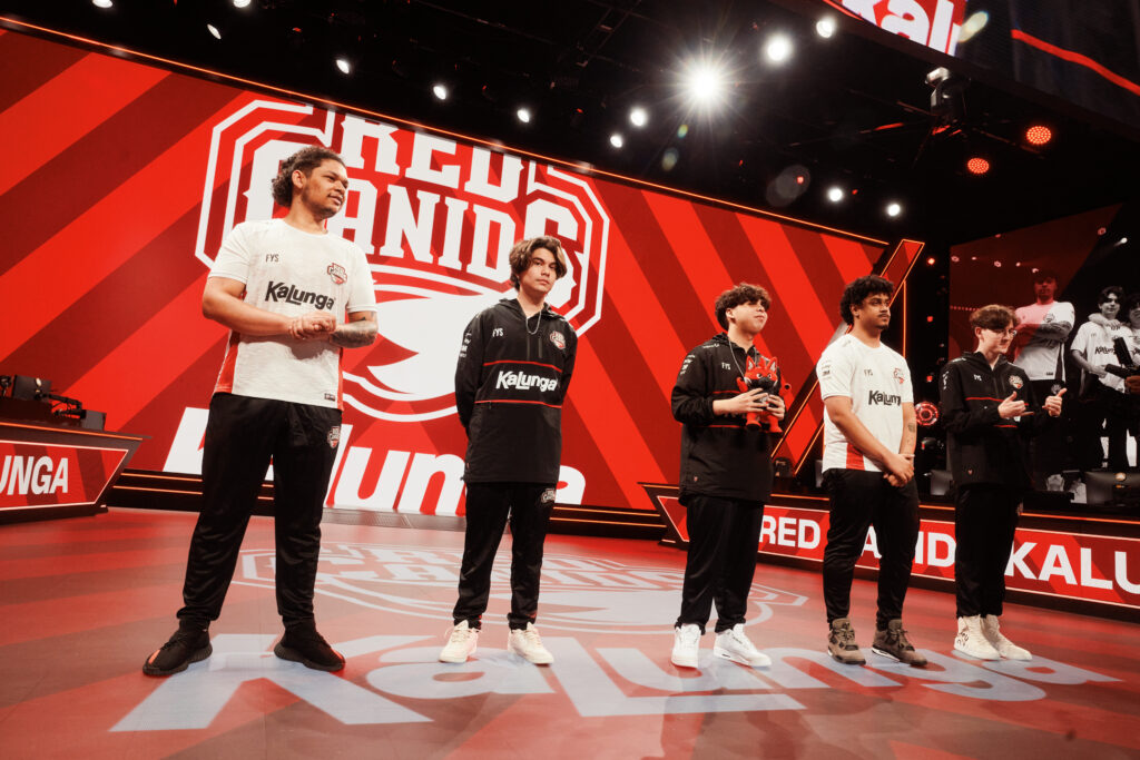 Time de League of Legends da RED Canids Kalunga