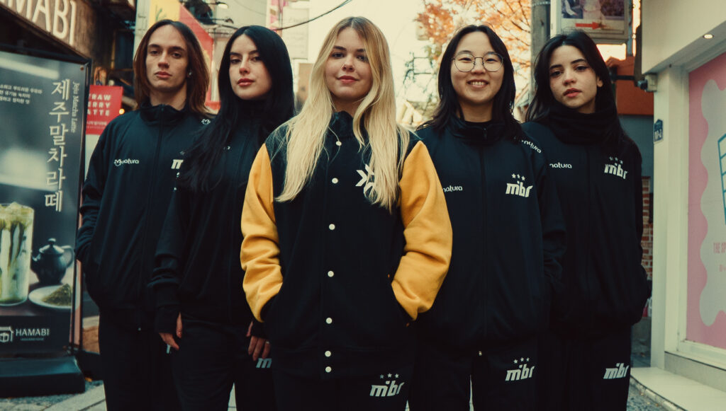 Time de VALORANT inclusivo do MIBR