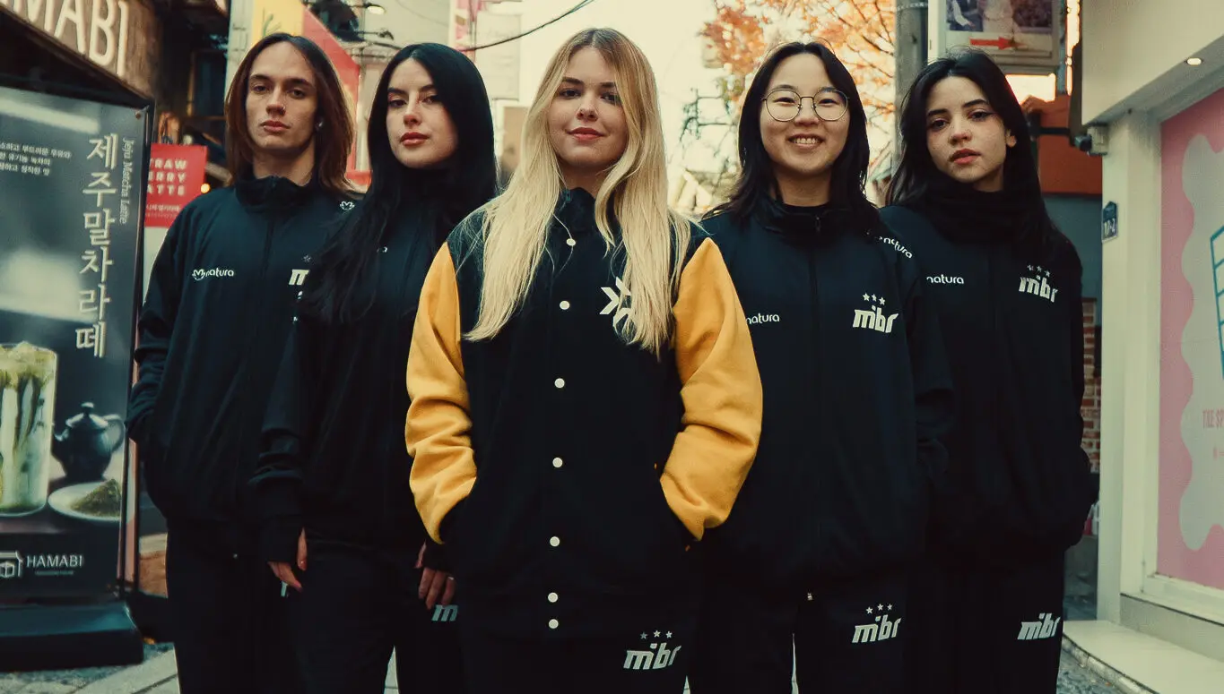 Time de VALORANT inclusivo do MIBR