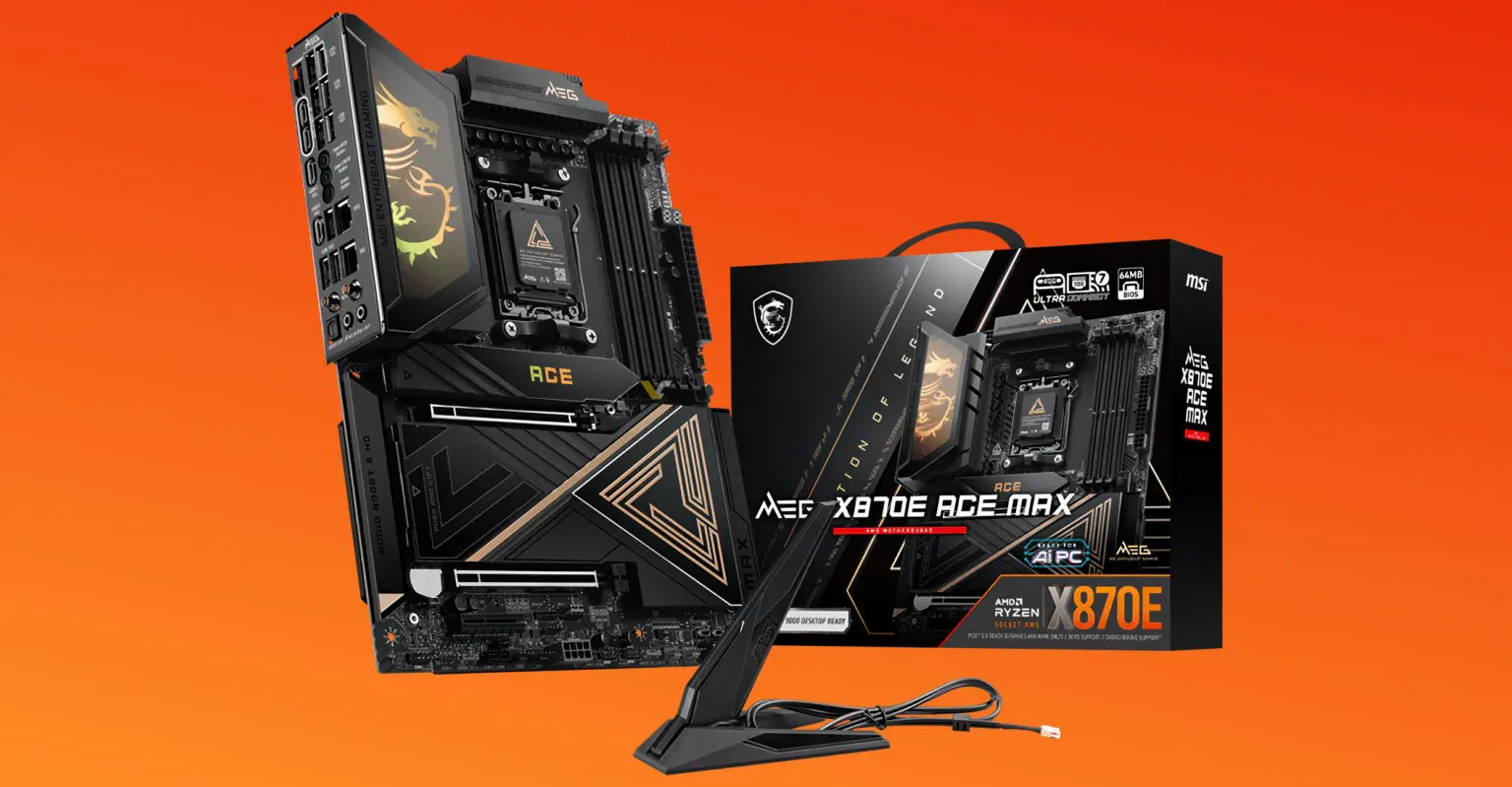 MSI ultrapassa limites com nova placa-mãe MEG X870E ACE MAX 1 msi