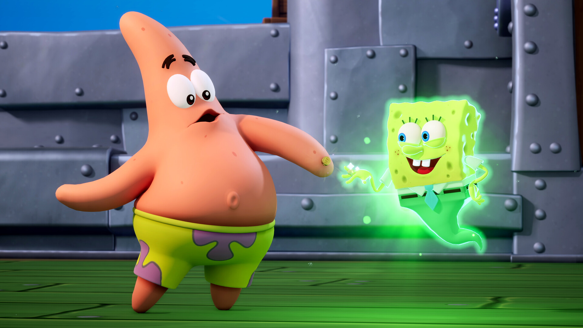 Bob Esponja: Titãs da Maré: requisitos para o lançamento 1 Bob Esponja