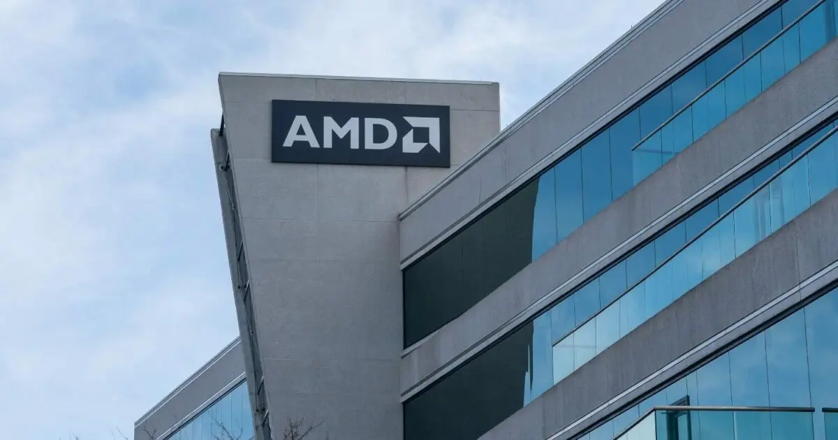 Fachada da empresa AMD
