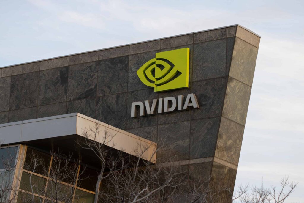 Fachada da sede da NVIDIA