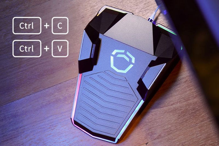 Teclado para os pés promete melhorar sua performance em FPS 1 Teclado