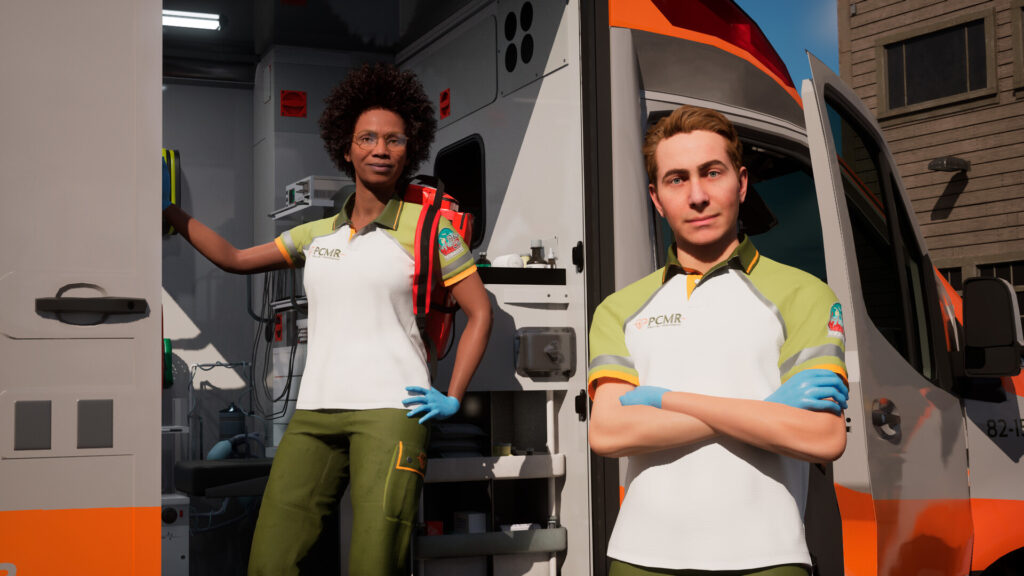 Médicos de Ambulance Life: A Paramedic Simulator