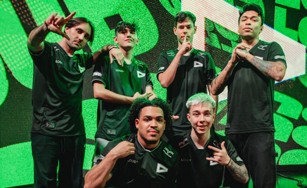 Time de VALORANT da LOUD.